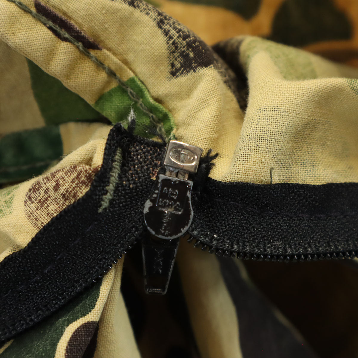 SAFTBAK サフトバック 70s ヴィンテージ カモフラ柄 ハンティング ベスト カーキ系 迷彩 メンズ