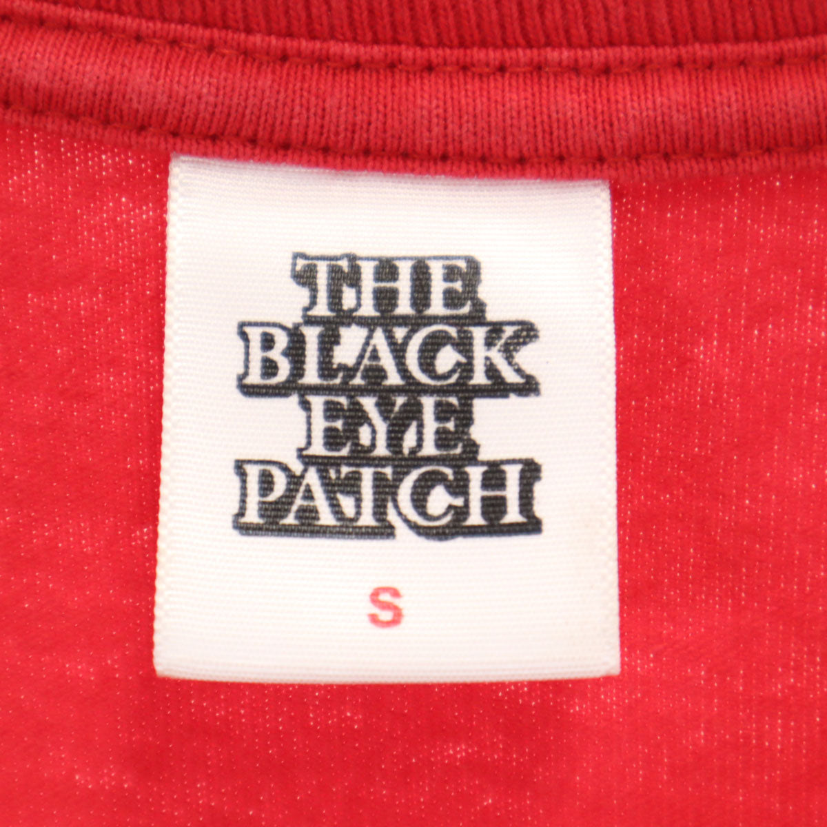 THE BLACK EYE PATCH ブラックアイパッチ 半袖 Tシャツ S レッド メンズ