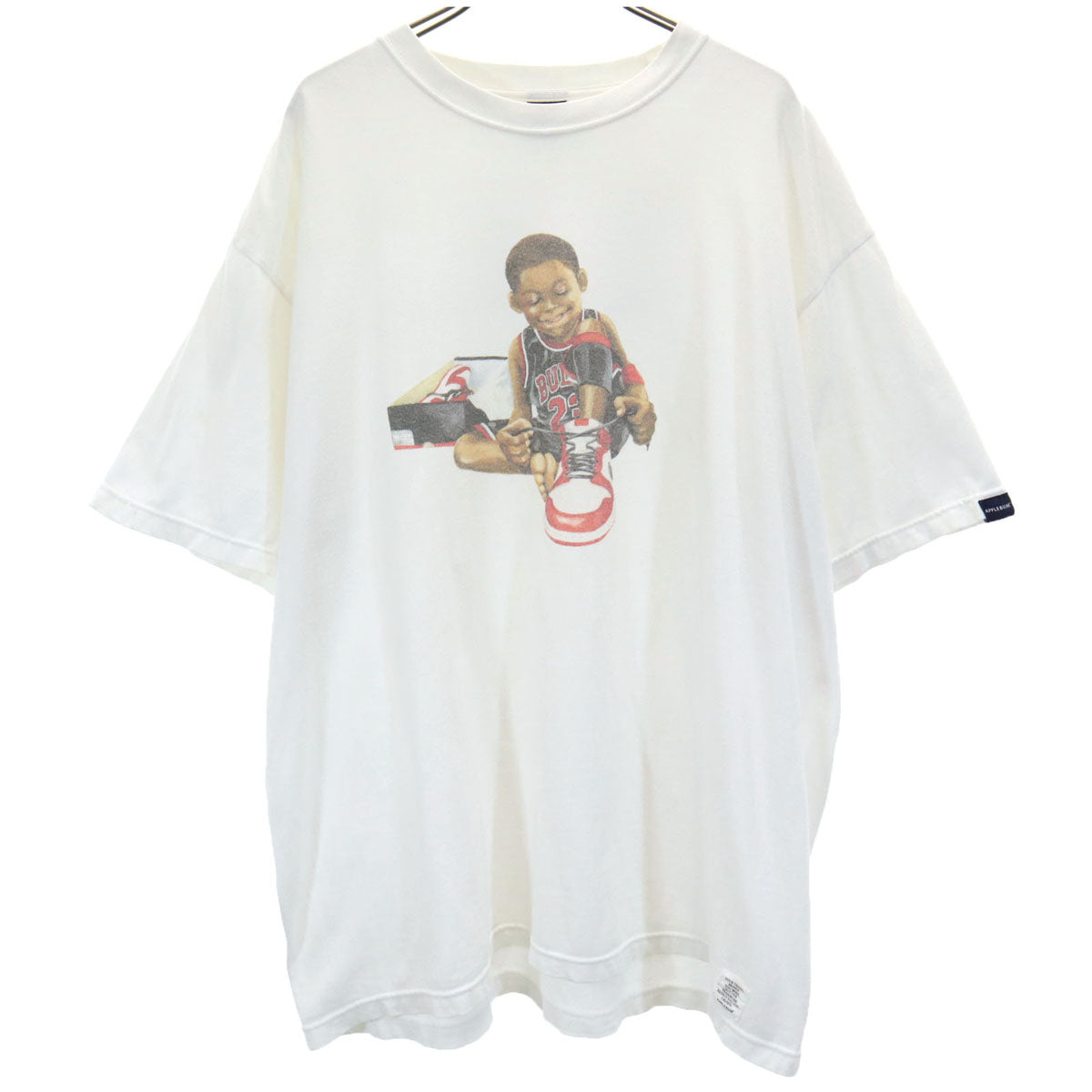 APPLEBUM アップルバム シカゴ ボーイ 半袖 Tシャツ XXL ホワイト CHICAGO BOY ビッグサイズ メンズ
