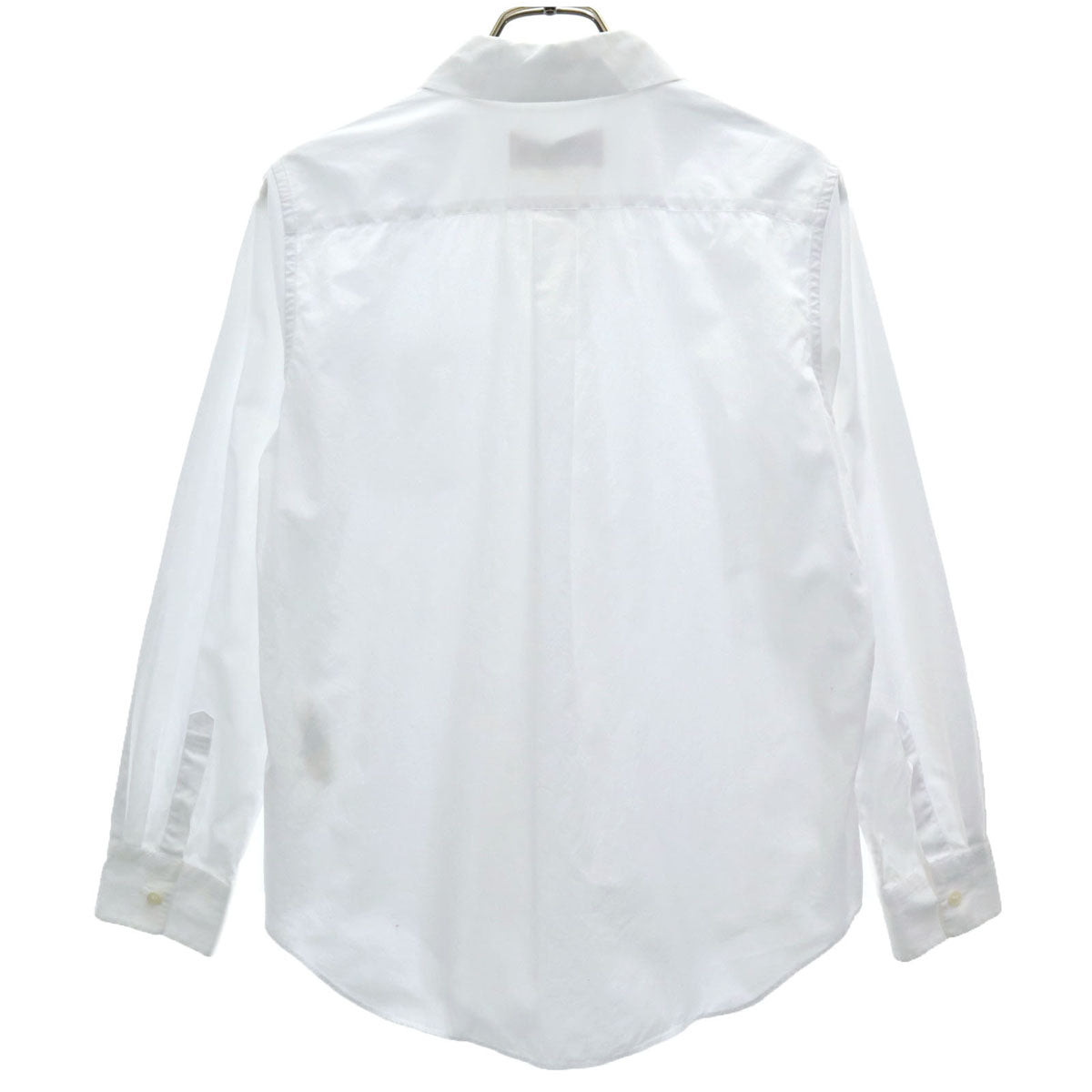 tricot COMME des GARCONS トリココムデギャルソン 2010年 日本製 長袖 コットンシャツ M ホワイト レディース