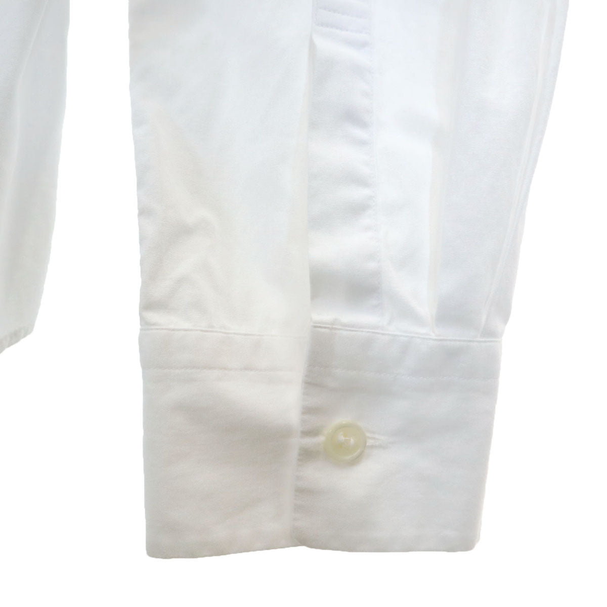 tricot COMME des GARCONS トリココムデギャルソン 2010年 日本製 長袖 コットンシャツ M ホワイト レディース