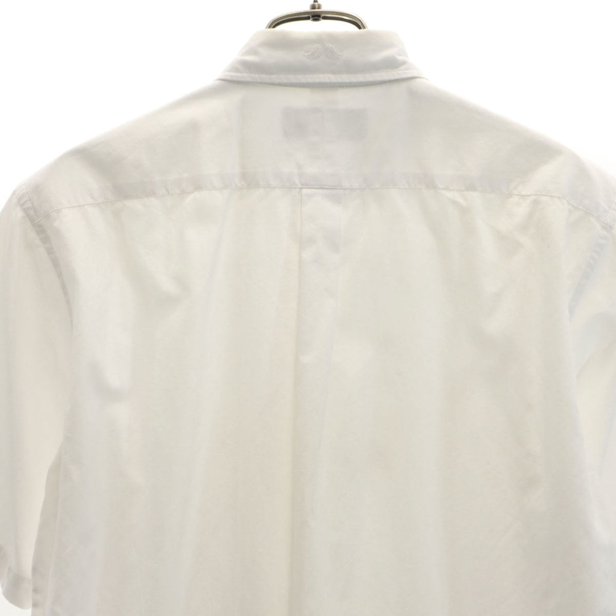 Mr. BATHING APE ミスターベイシングエイプ 日本製 半袖 ボタンダウンシャツ L ホワイト メンズ
