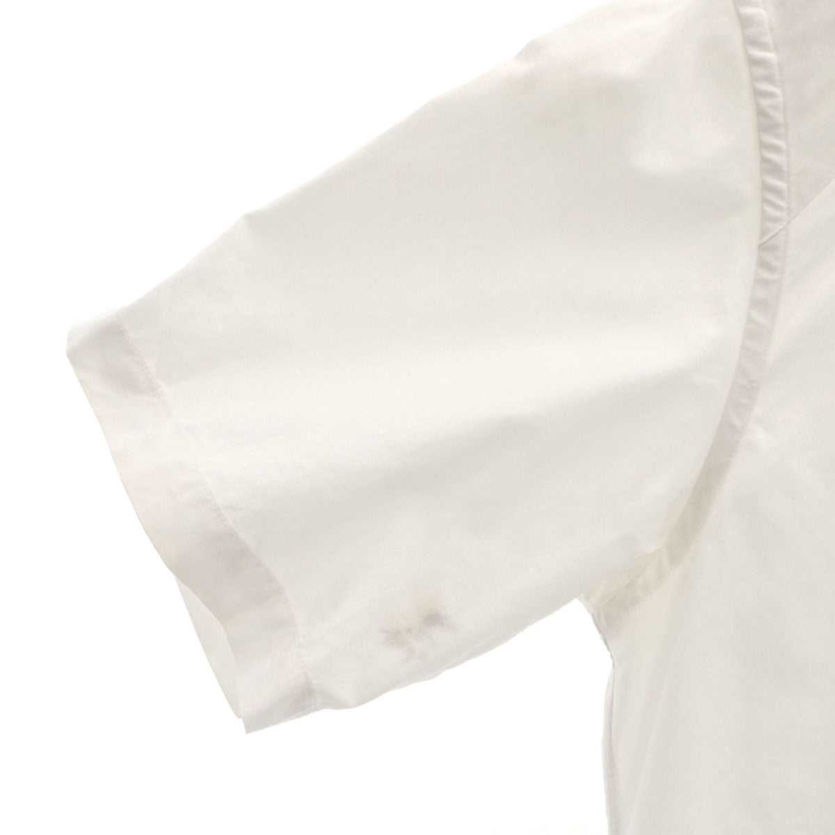 Mr. BATHING APE ミスターベイシングエイプ 日本製 半袖 ボタンダウンシャツ L ホワイト メンズ