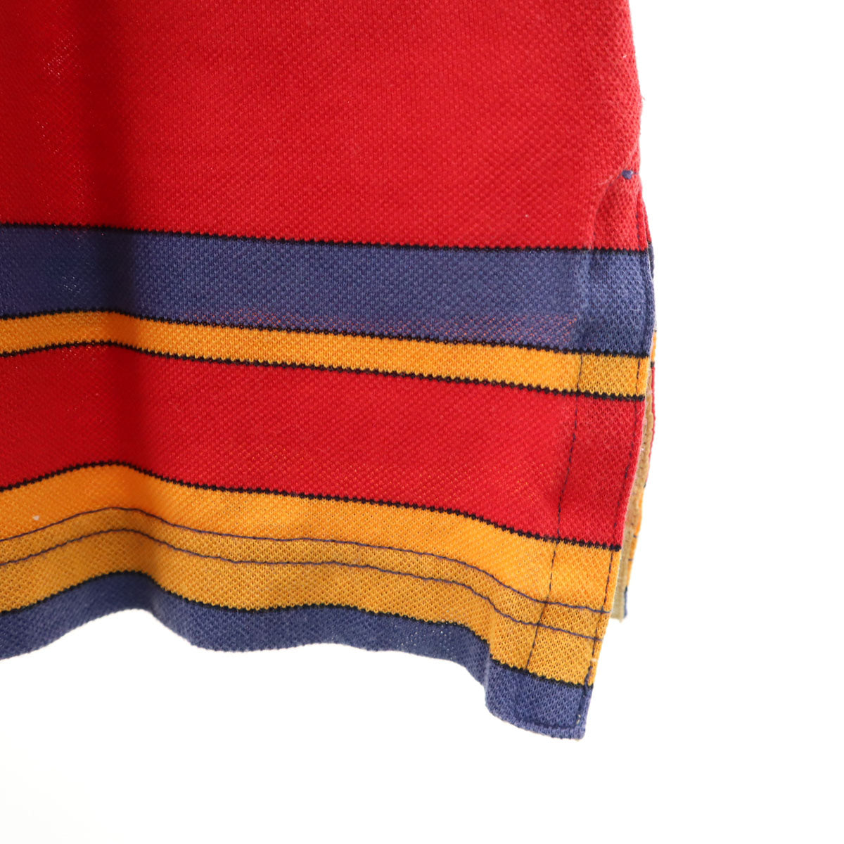 Christian Dior クリスチャンディオール 90s オールド ボーダー柄 半袖 ポロシャツ M マルチ メンズ