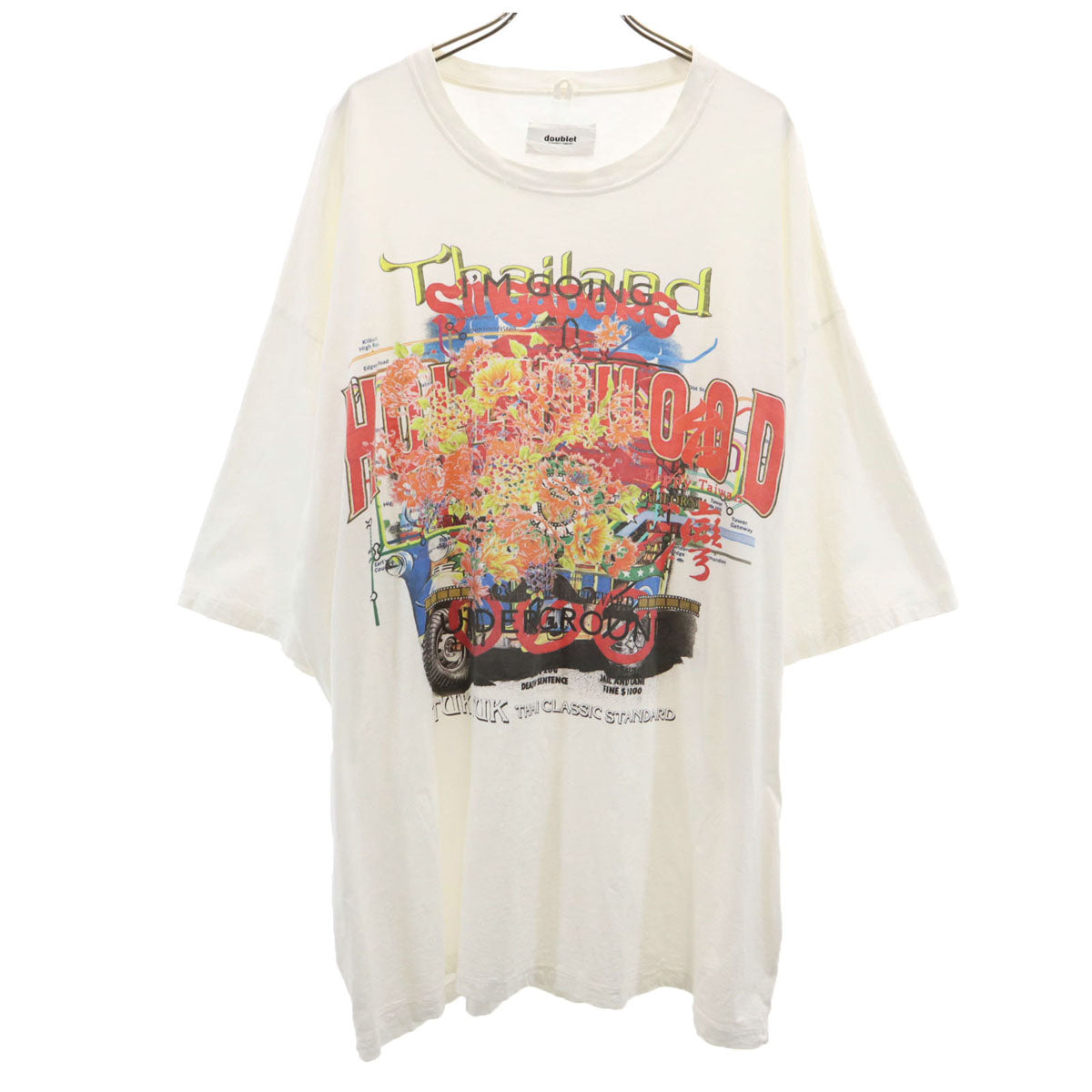 doublet ダブレット 20AW 半袖 Tシャツ ホワイト系 メンズ