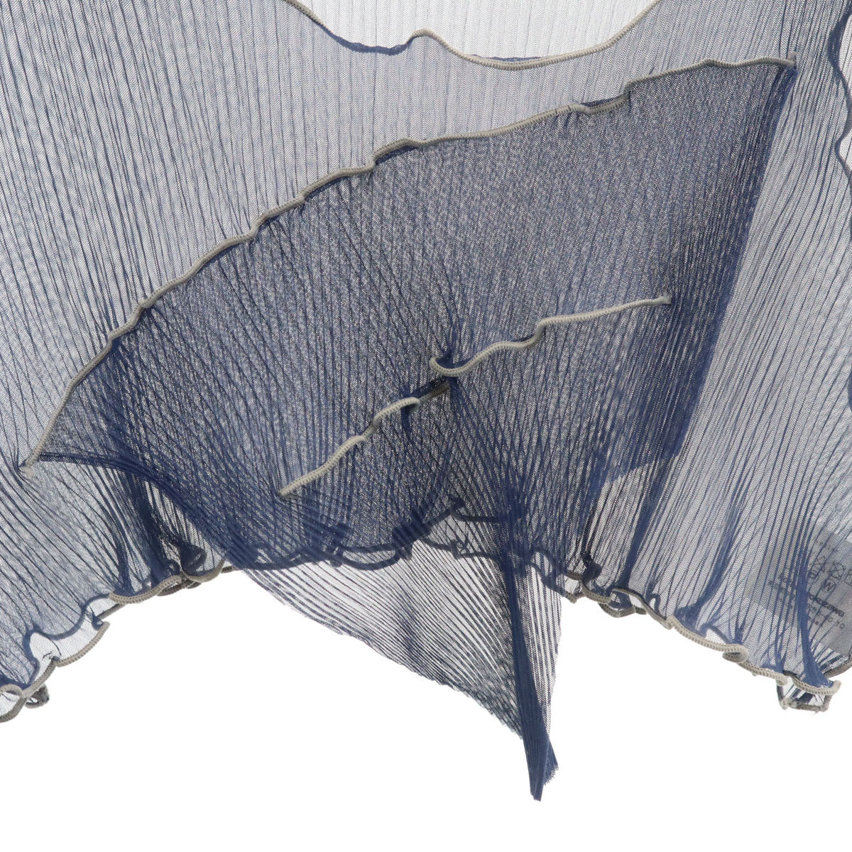 todo kotohayokozawa トゥードゥー コトハヨコザワ 日本製 ノースリーブ ショート丈 プリーツ カットソー ネイビー トップス レディース