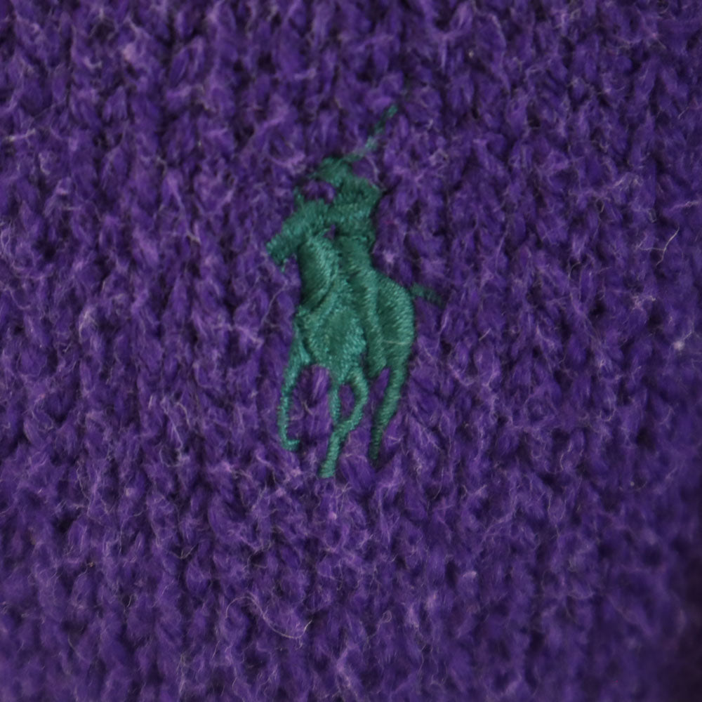Polo by Ralph Lauren ポロバイラルフローレン 長袖 セーター M パープル ニット メンズ