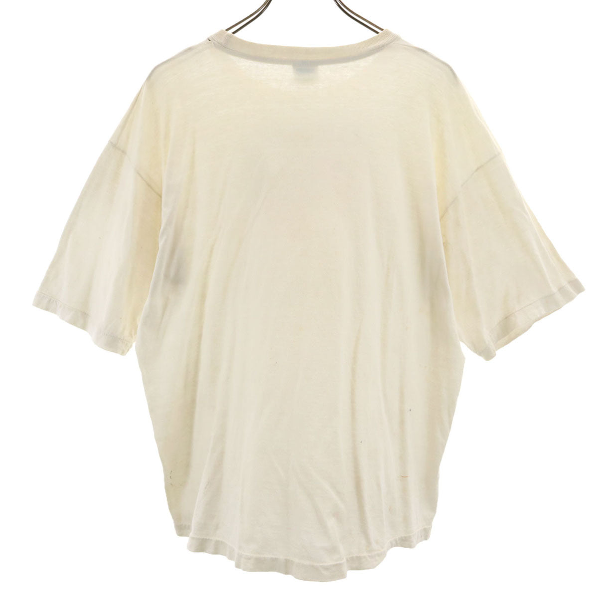 Splash スプラッシュ 80s ヴィンテージ 半袖 Tシャツ XL クリーム系 シングルステッチ メンズ