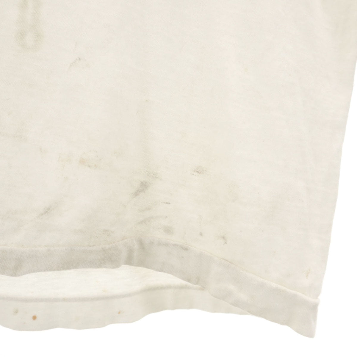 Splash スプラッシュ 80s ヴィンテージ 半袖 Tシャツ XL クリーム系 シングルステッチ メンズ