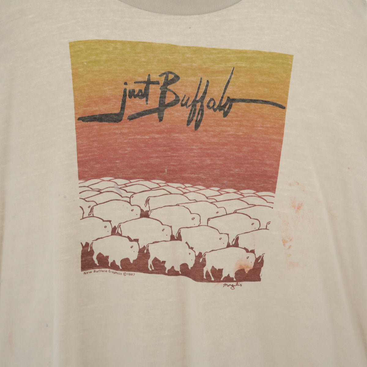 BELTON ベルトン 80s USA製 ヴィンテージ 半袖 Tシャツ XL オフホワイト系 シングルステッチ メンズ