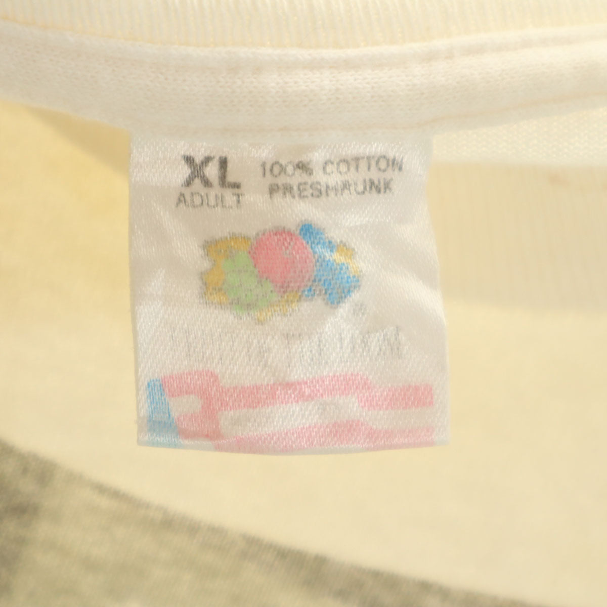 FRUIT OF THE LOOM フルーツオブザルーム 90s USA製 オールド 半袖 Tシャツ XL ホワイト系 シングルステッチ メンズ