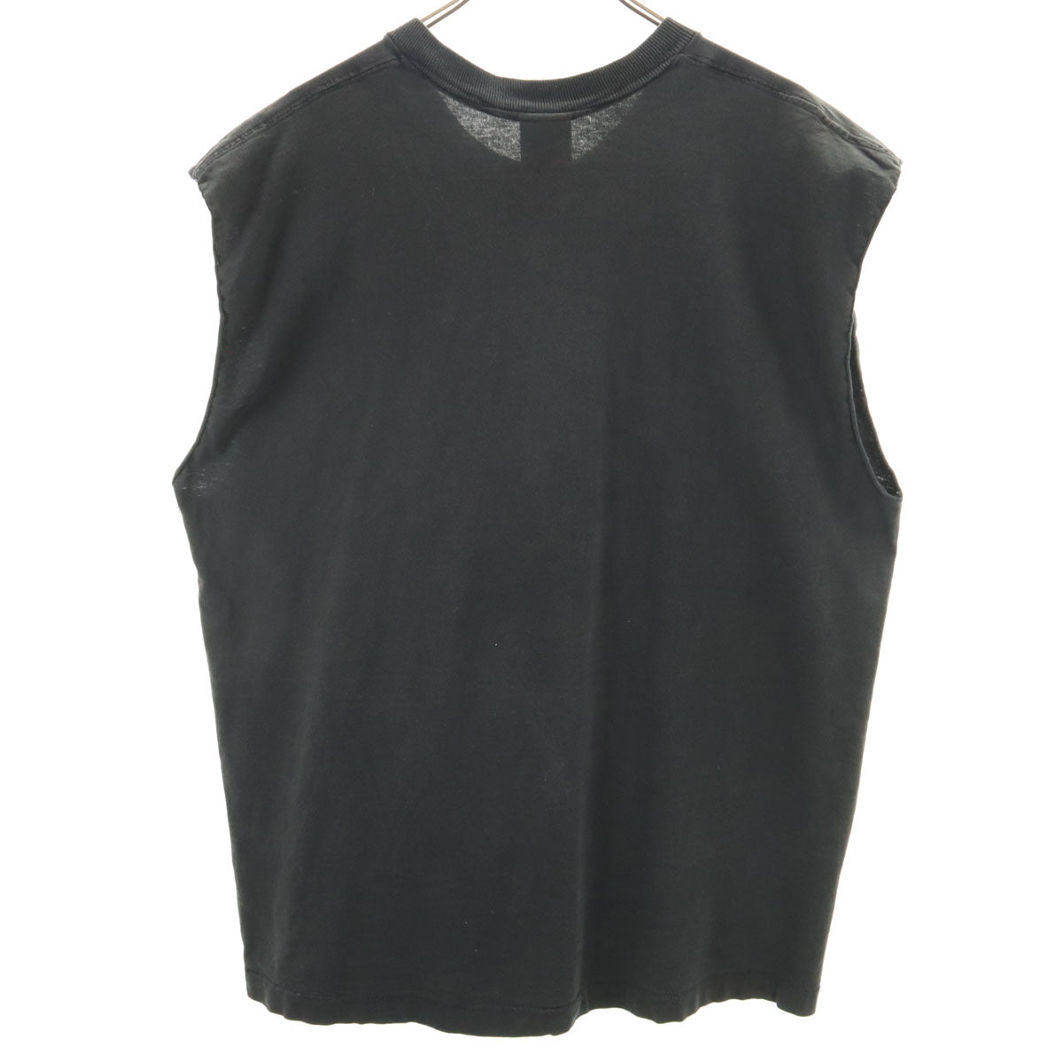 PRO PLAYER プロプレイヤー 90s USA製 オールド NFL ノースリーブ Tシャツ XL ブラック系 メンズ