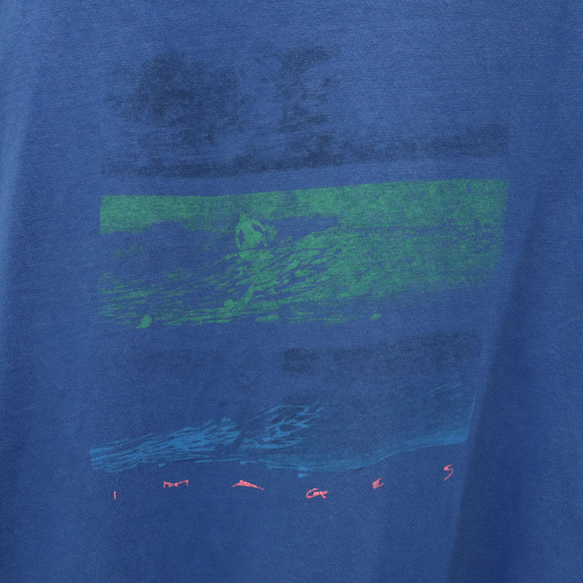 oceanpacific オーシャンパシフィック 90s USA製 オールド 半袖 Tシャツ L 青 シングルステッチ サーフ メンズ