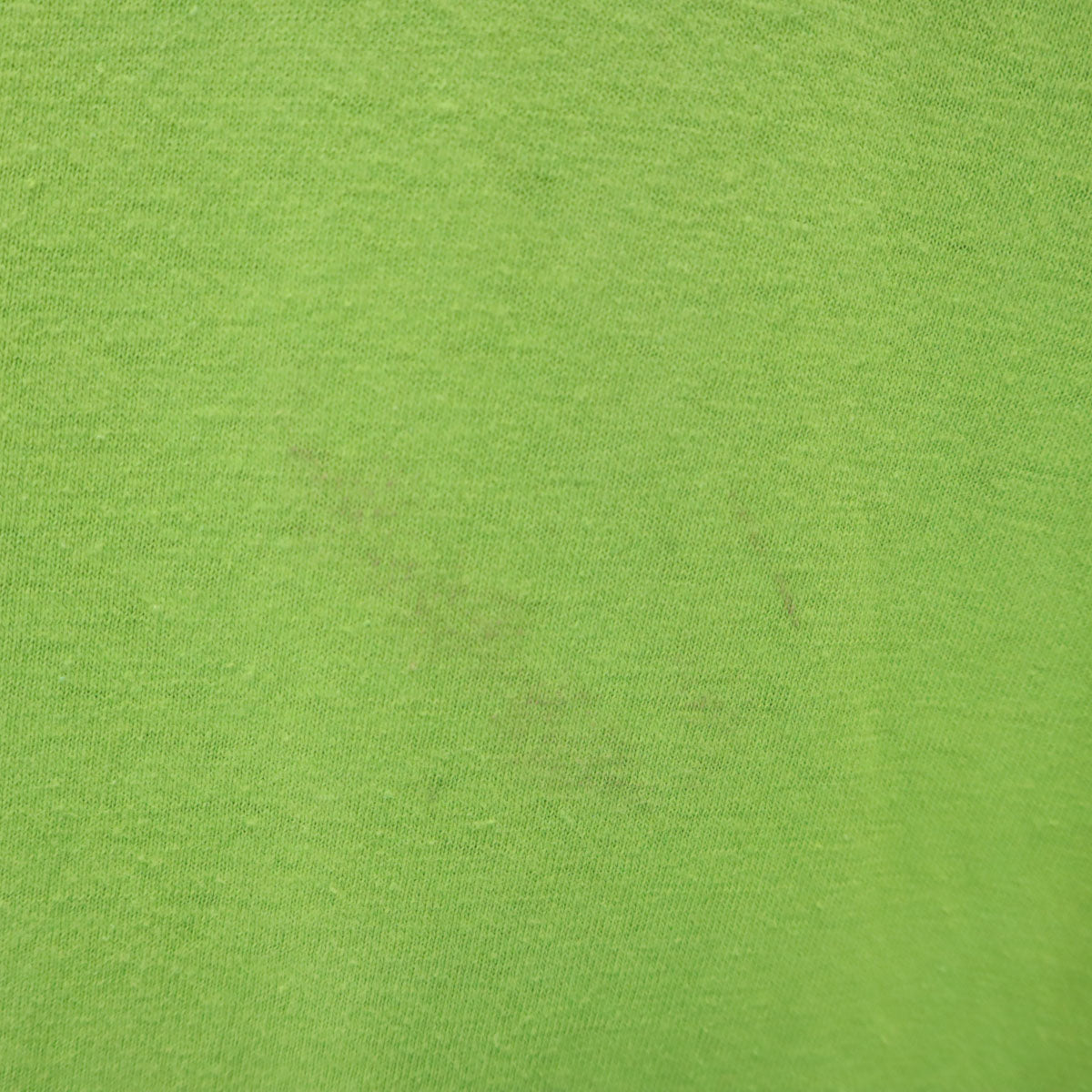 HI CRU by STEDMAN 70s USA製 ヴィンテージ バックプリント 半袖 Tシャツ XL 黄緑 シングルステッチ メンズ