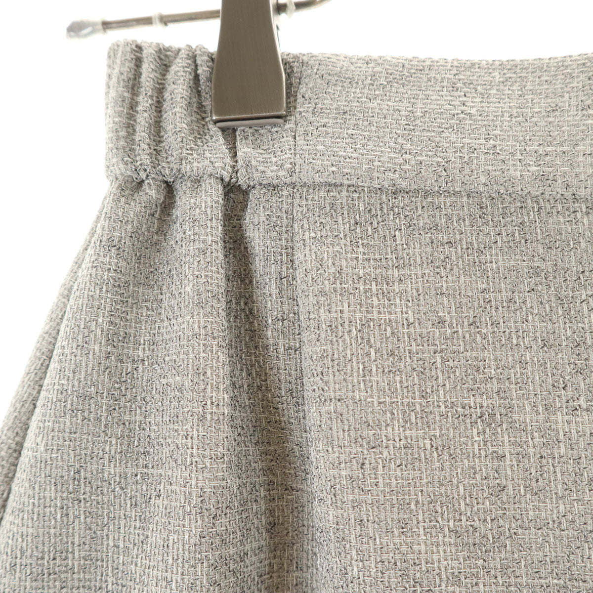 Mila Owen ミラオーウェン ノースリーブ ベルトトップ カットソー 上下 セットアップ 0 グレー レディース