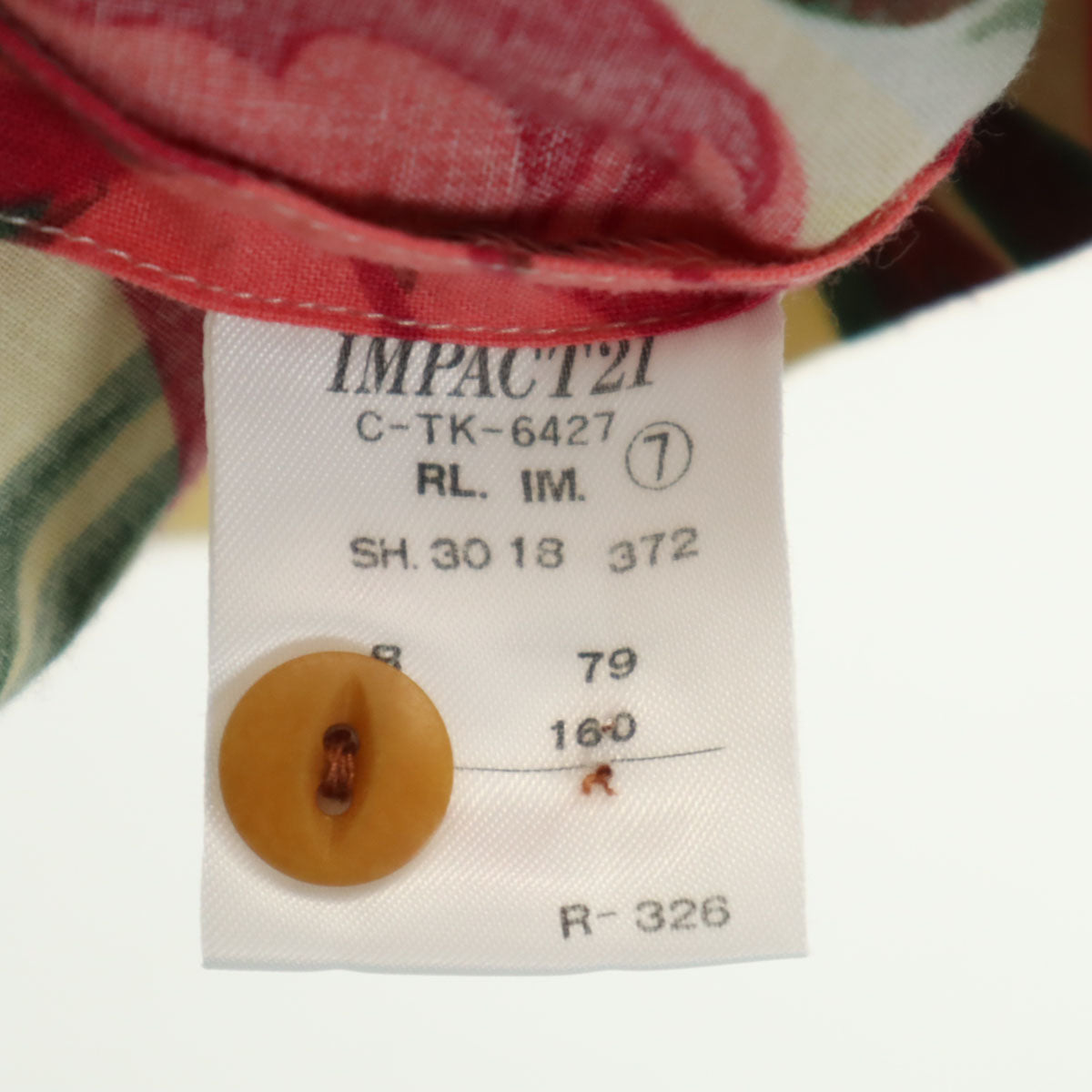 RALPH LAUREN COUNTRY ラルフローレンカントリー 90s オールド ポロカン 半袖 アロハシャツ 上下 セットアップ 7/9 ベージュ系 インパクト21 レディース