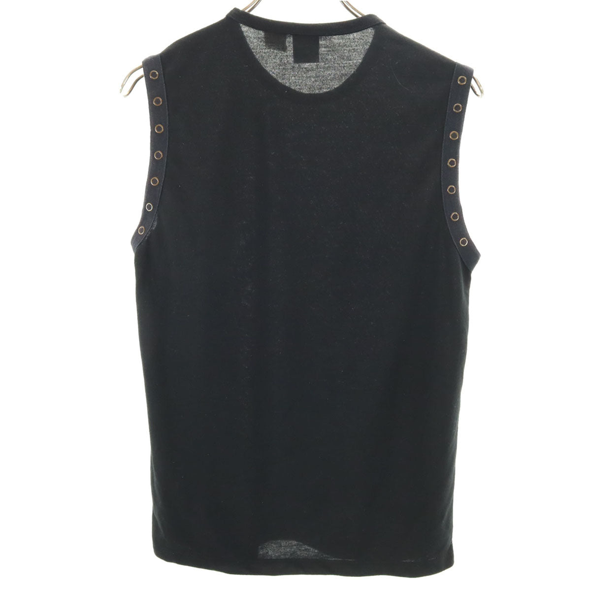 ARMANI EXCHANGE アルマーニエクスチェンジ 90s 00s オールド ノースリーブ カットソー S ブラック系 メンズ