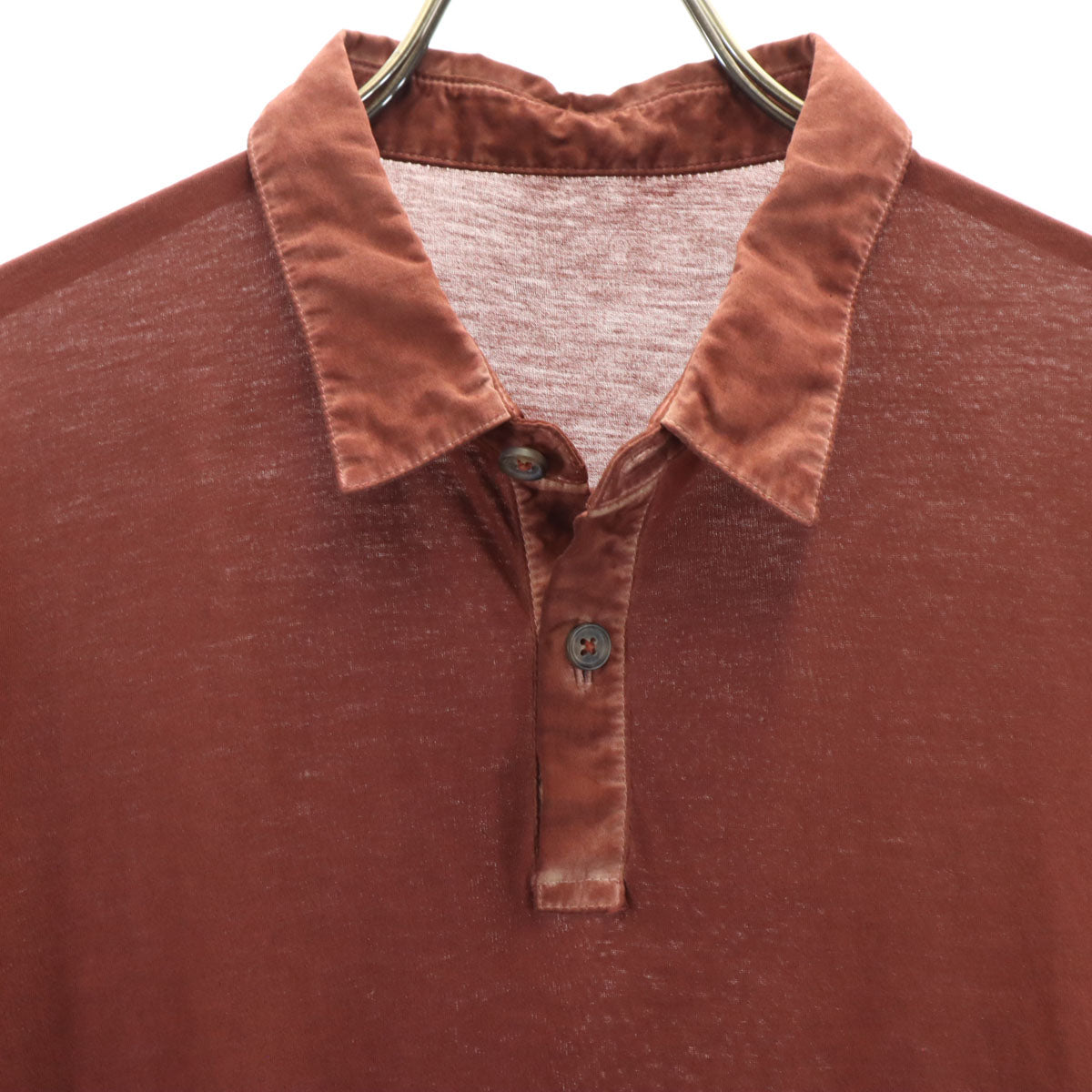 theory セオリー ペルー製 半袖 ポロシャツ S ブラウン系 メンズ