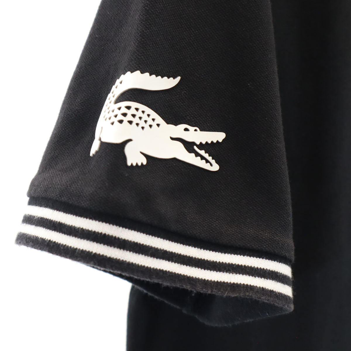 LACOSTE ラコステ 半袖 レギュラーフィット ポロシャツ 4 ブラック メンズ