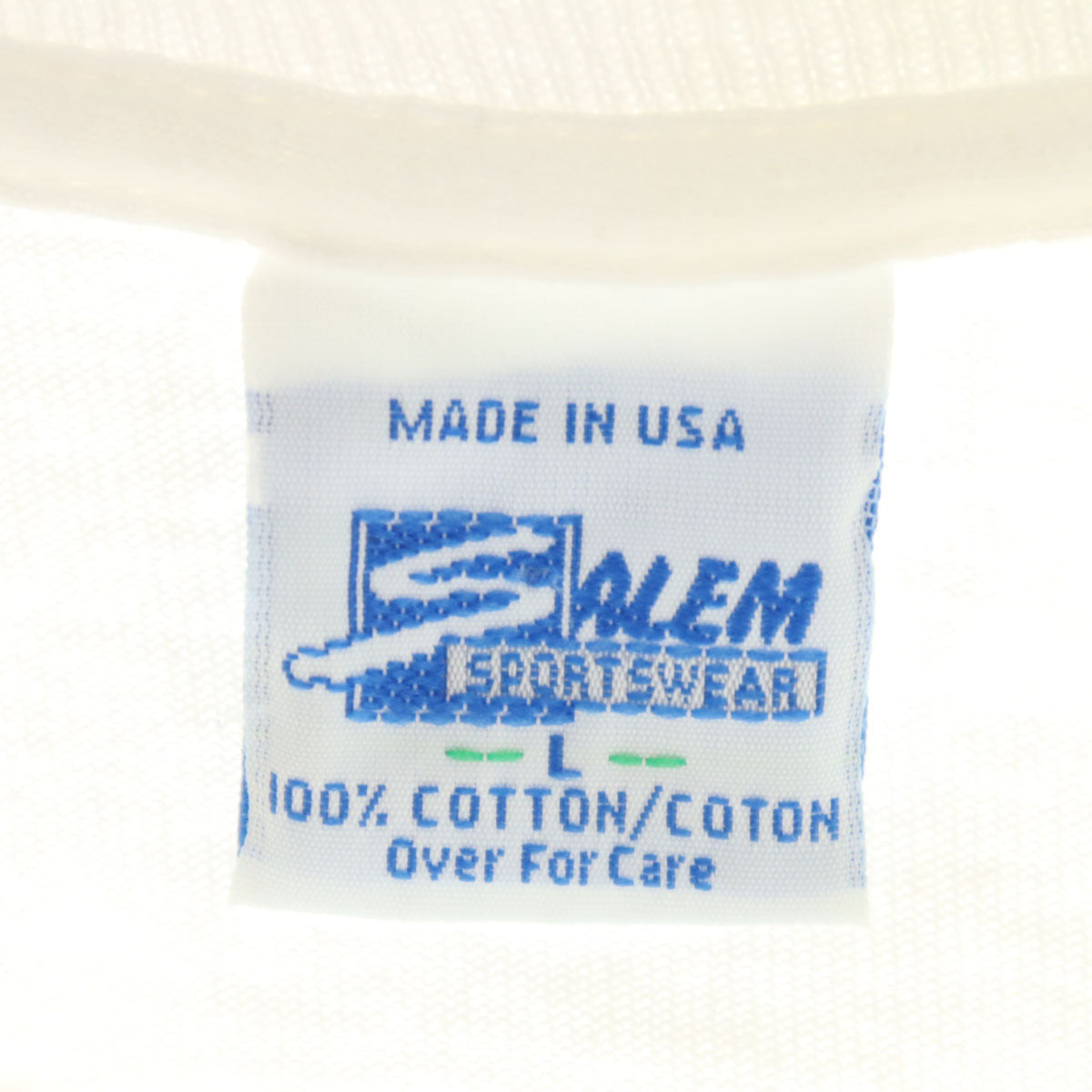 SALEM セーラム 90s USA製 オールド NBA シカゴ・ブルズ スコッティ・ピッペン 半袖 Tシャツ L ホワイト CHICAGO BULLS シングルステッチ メンズ