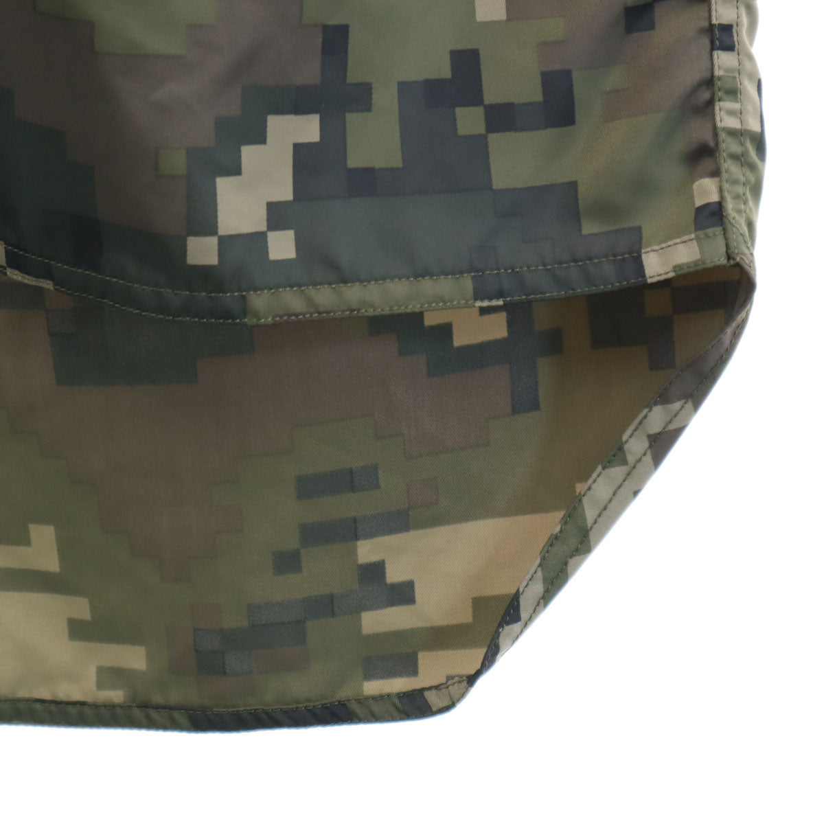 ビューティビースト 総柄 長袖 アノラックパーカー 3 カーキ メンズ