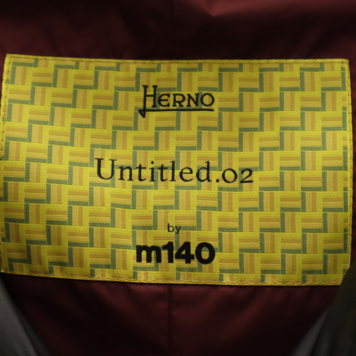 未使用 Herno ヘルノ 2018年 イタリア製 長袖 アノラックパーカー 50 バーガンディ ハンガー付き メンズ