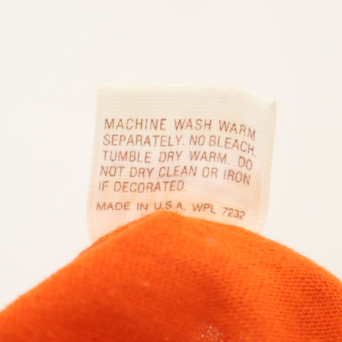 sportswear スポーツウェア 70s 80s USA製 ヴィンテージ バックプリント 半袖 Tシャツ XL オレンジ 亀 シングルステッチ メンズ