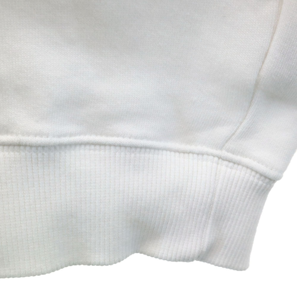 フューチャー ポルトガル製 バック刺繍 長袖 スウェット トレーナー S ホワイト メンズ