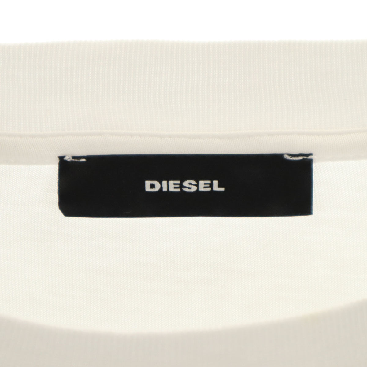DIESEL ディーゼル 7分袖 カットソー XS ホワイト T-CRAMBLE トップス レディース
