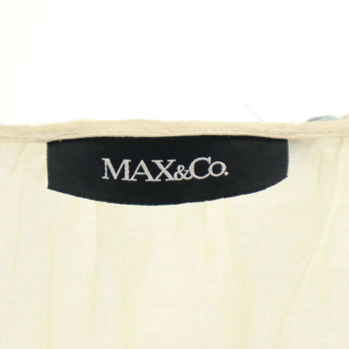 MAX&CO マックスアンドコー 長袖 カットソー 44 アイボリー系 レディース