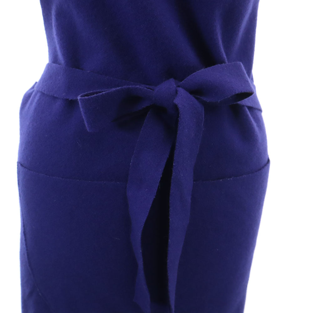 COMME des GARCONS コムデギャルソン 2010年 ウール エプロン ウェア パープル ユニセックス メンズ