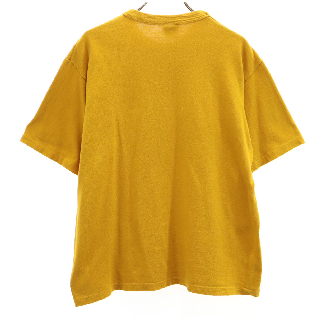 Champion チャンピオン 90s USA製 オールド 青タグ 半袖 Tシャツ M イエロー系 メンズ