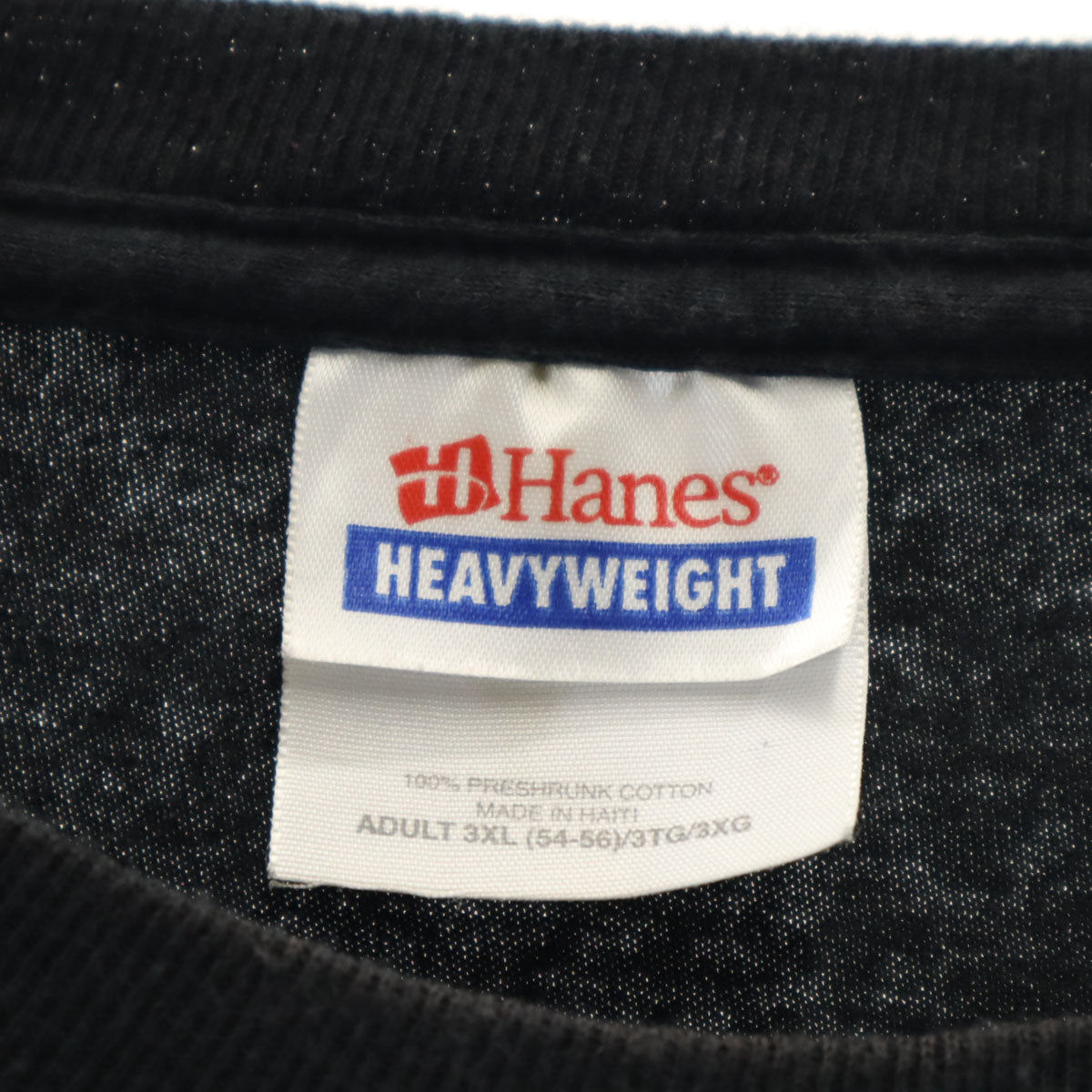 Hanes ヘインズ 90s オールド バックロゴ Splunk 半袖 Tシャツ 3XL ブラック 企業モノ ビッグサイズ メンズ