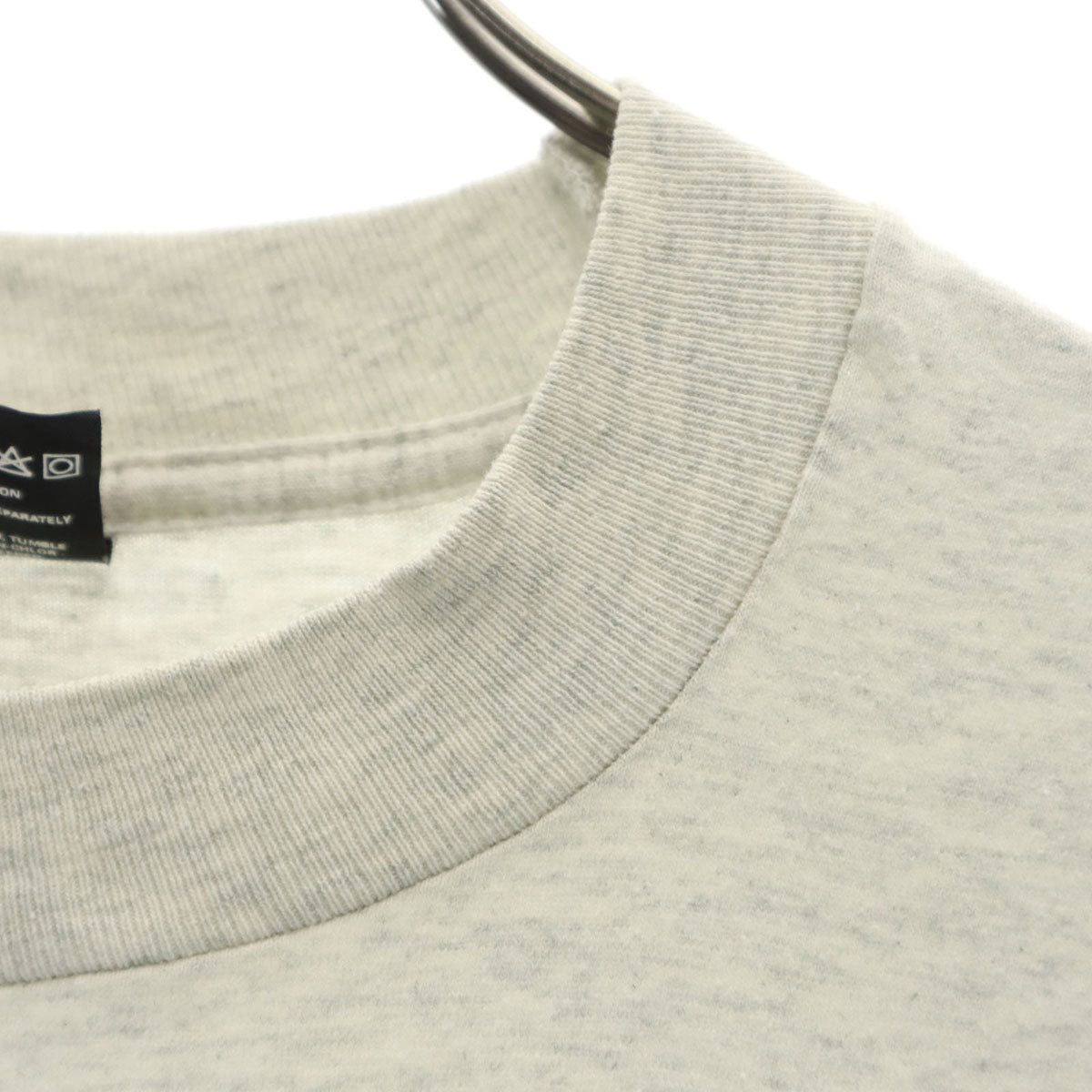 FRUIT OF THE LOOM BEST フルーツオブザルーム ベスト 90s USA製 オールド トナカイ 半袖 Tシャツ XL グレー シングルステッチ アニマル メンズ