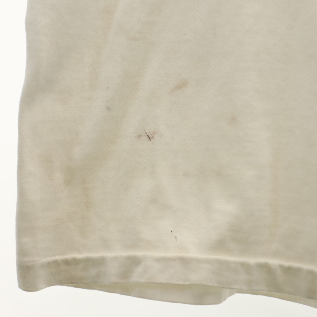 Hanes ヘインズ 90s USA製 オールド メッセージ プリント 半袖 Tシャツ XXL ホワイト シングルステッチ BEEFY-T ビッグサイズ メンズ