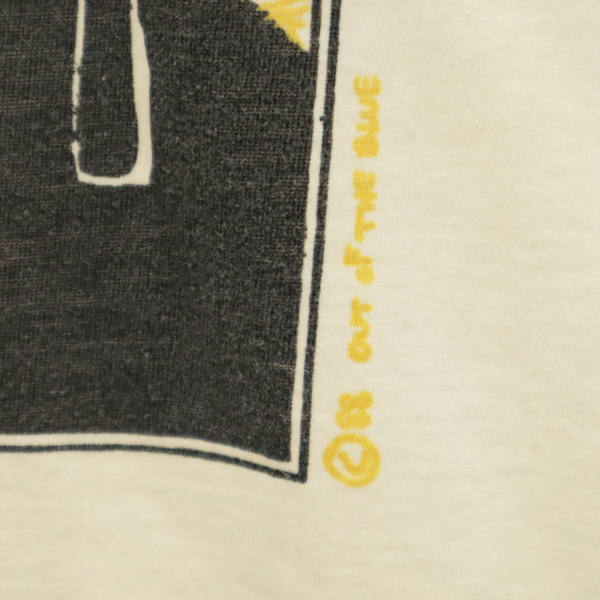 Swan Swan 80s ヴィンテージ イラスト プリント 半袖 Tシャツ 42 ホワイト シングルステッチ メンズ