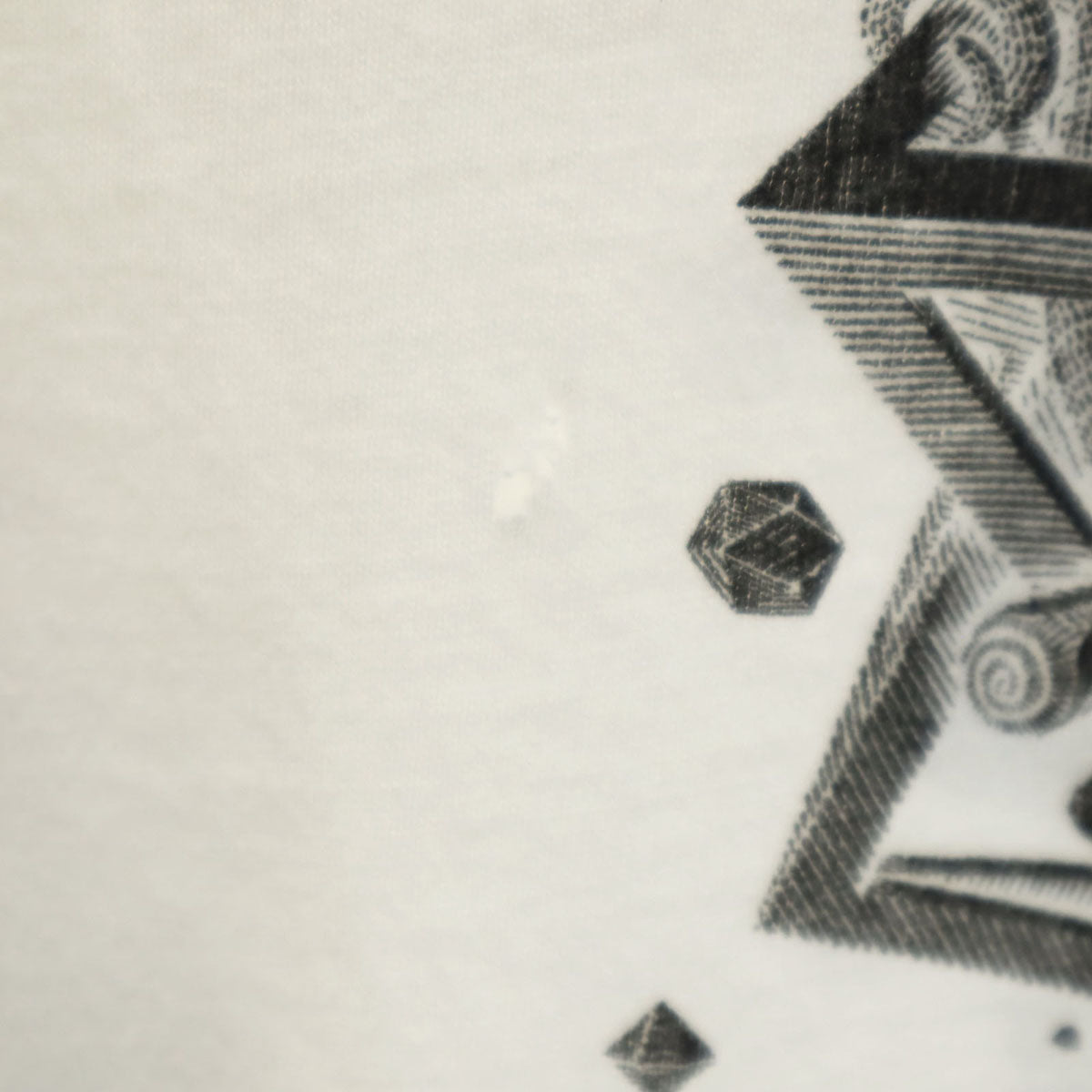 SOF Tee 90s USA製 オールド MC エッシャー アート 半袖 Tシャツ L ホワイト シングルステッチ マルチ メンズ