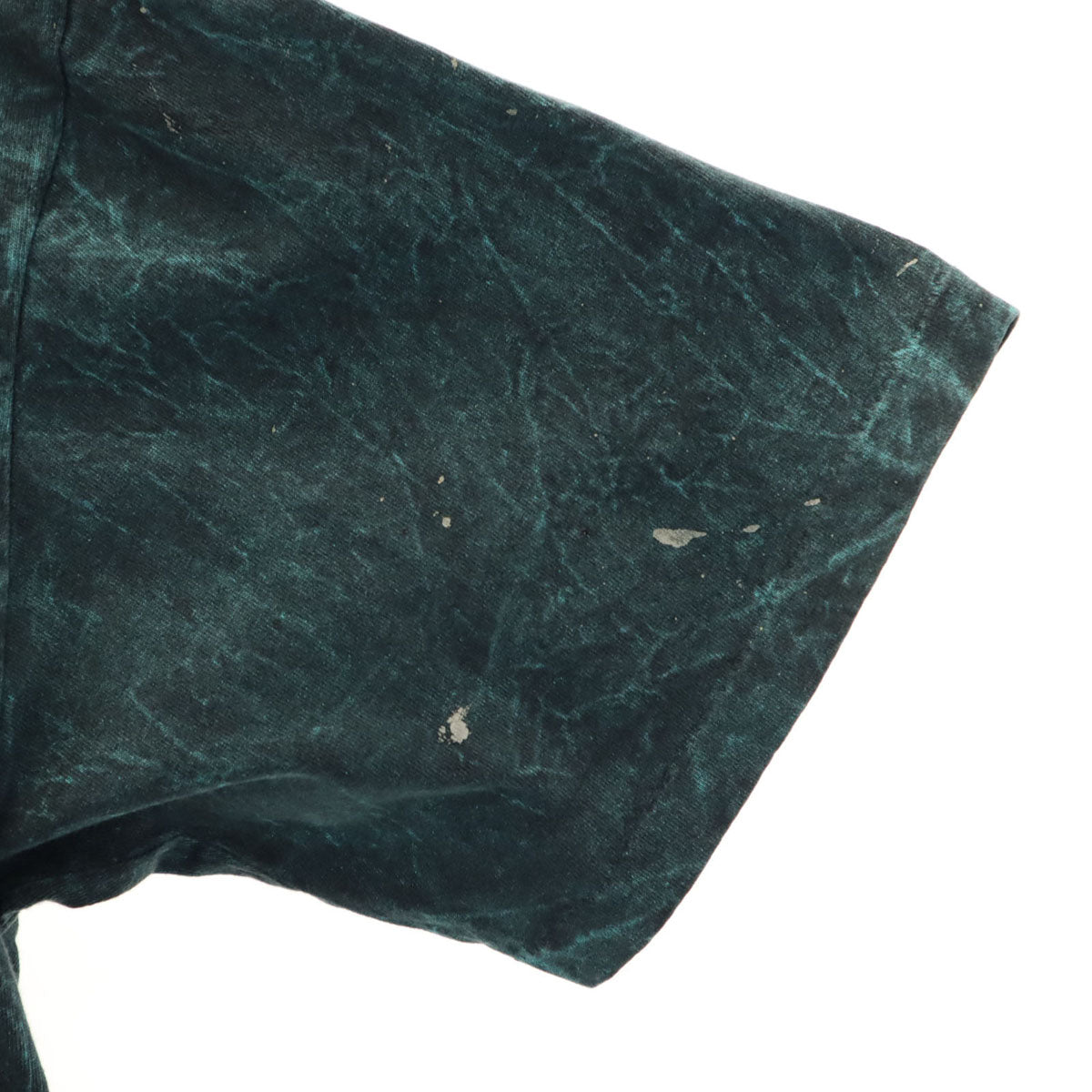 90s オールド KOOL 半袖 Tシャツ チャコールグリーン系 シングルステッチ メンズ