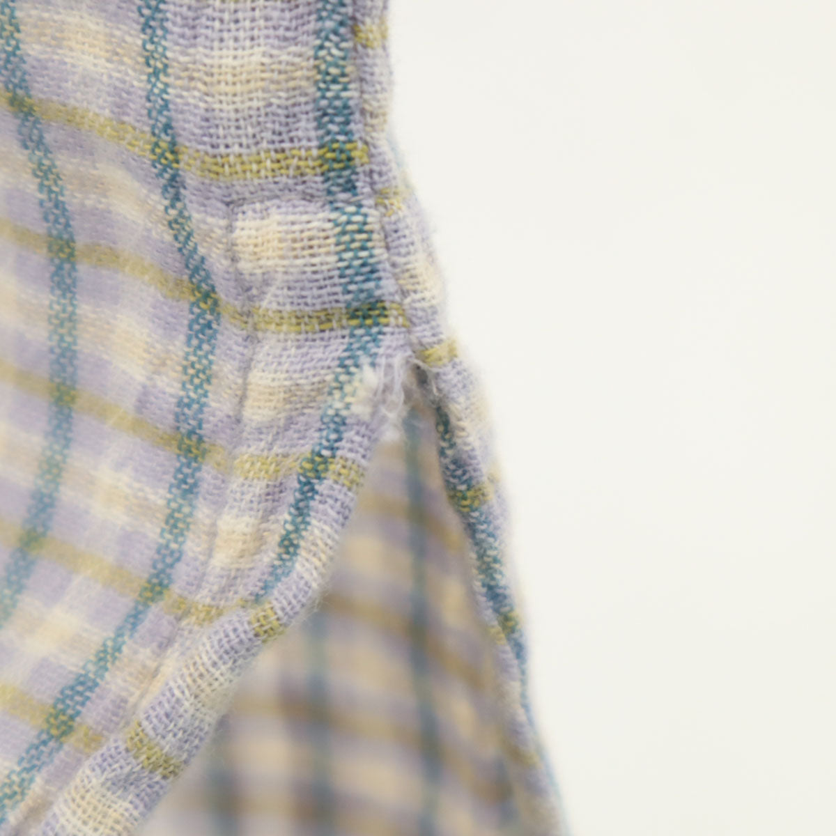 patagonia パタゴニア チェック 半袖 オープンカラー シャツ S ブルー系 RN51884 アウトドア レディース