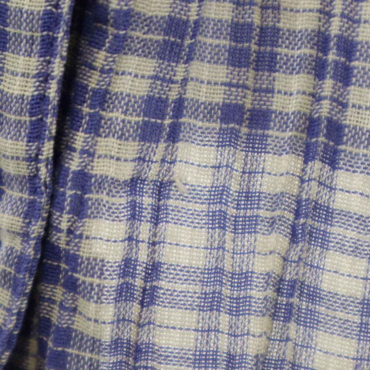 patagonia パタゴニア チェック 半袖 オープンカラー シャツ S ブルー系 RN51884 アウトドア レディース