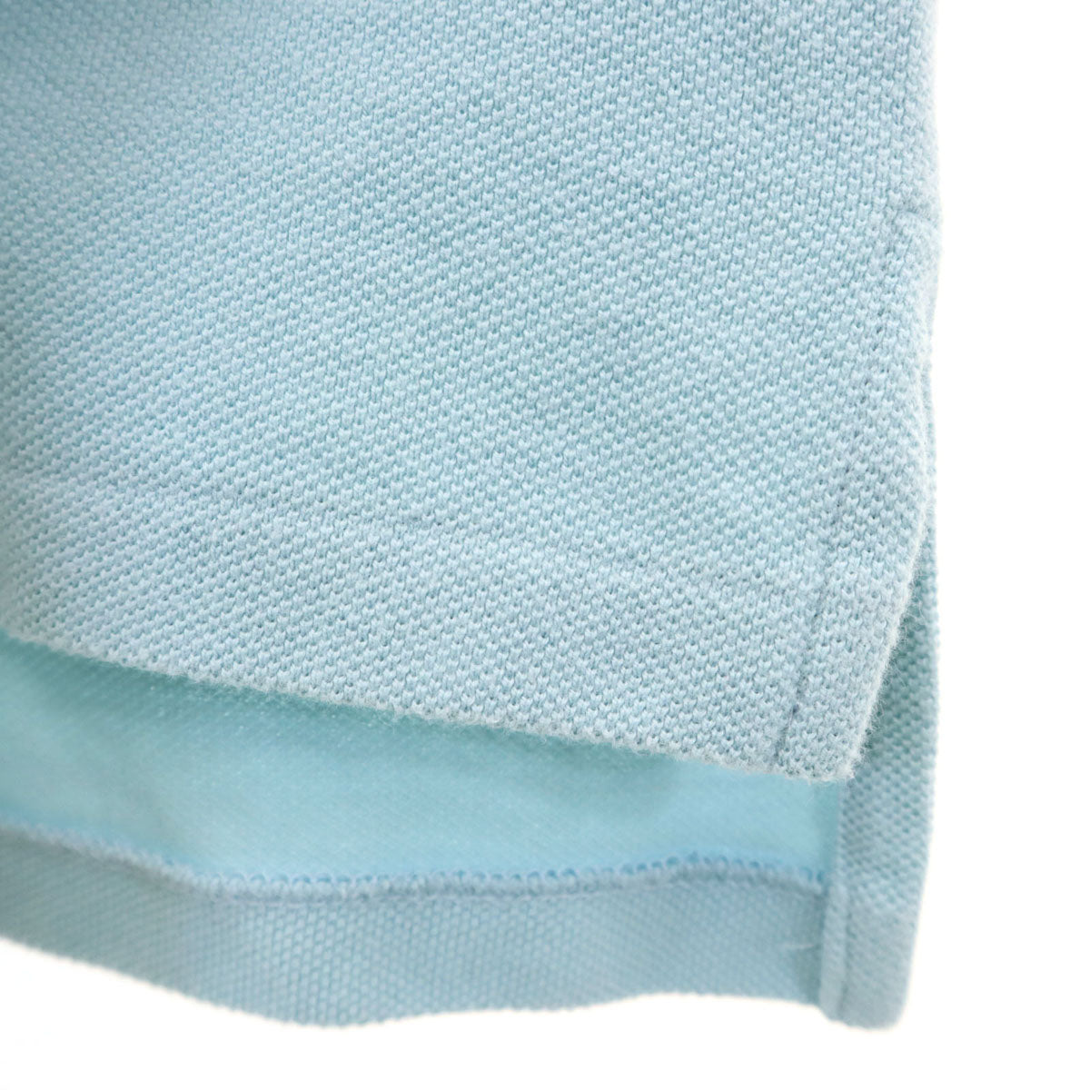 Karl Helmut カールヘルム 半袖 ポロシャツ L ブルー系 鹿の子 メンズ