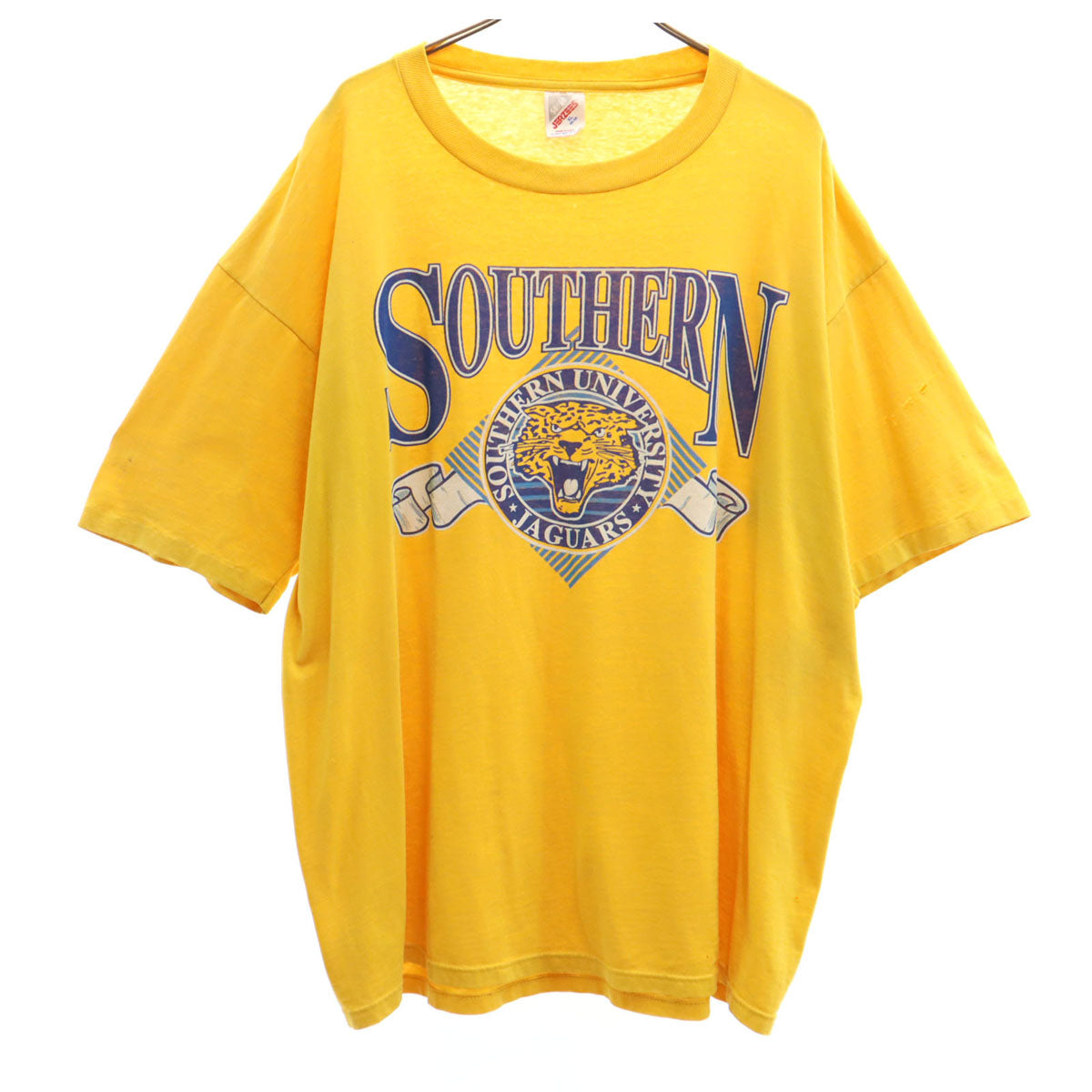 JERZEES ジャージーズ 90s USA製 オールド 半袖 Tシャツ XL イエロー系 メンズ