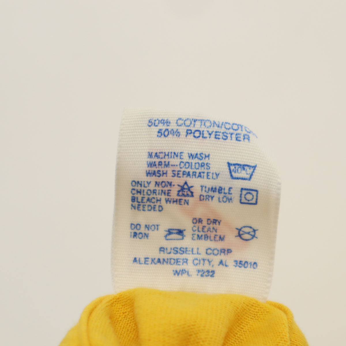 JERZEES ジャージーズ 90s USA製 オールド 半袖 Tシャツ XL イエロー系 メンズ