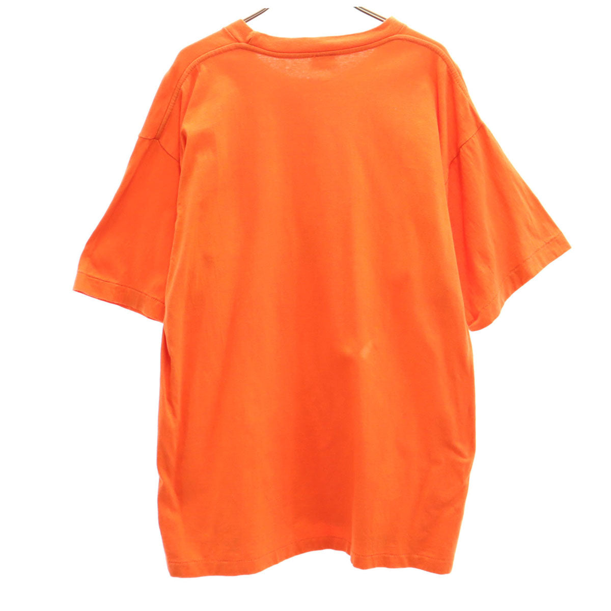 90s カナダ製 オールド 半袖 Tシャツ L オレンジ系 シングルステッチ メンズ