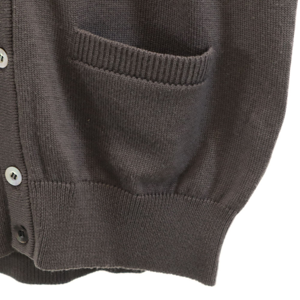 YVES SAINT LAURENT イヴサンローラン 90s ウールブレンド オールド 長袖 ニットベスト L グレー メンズ