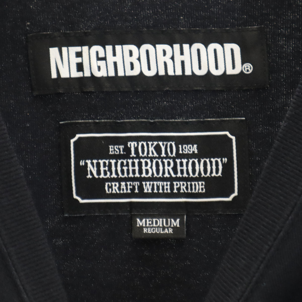 NEIGHBORHOOD ネイバーフッド 日本製 半袖 Tシャツ M ブラック メンズ