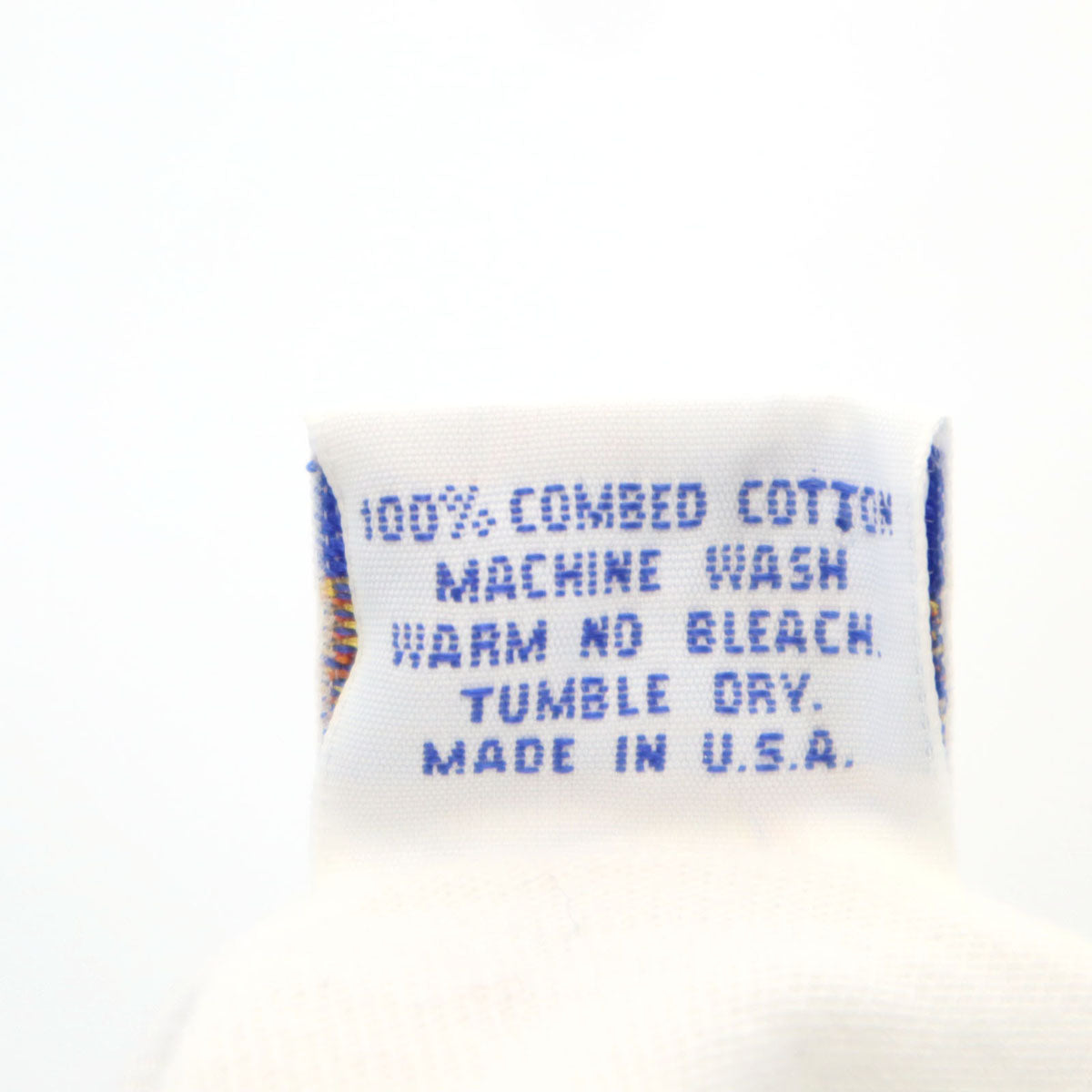 Crazy Shirt クレイジーシャツ 90s USA製 オールド クリバンキャット プリント 半袖 Tシャツ M オフホワイト メンズ