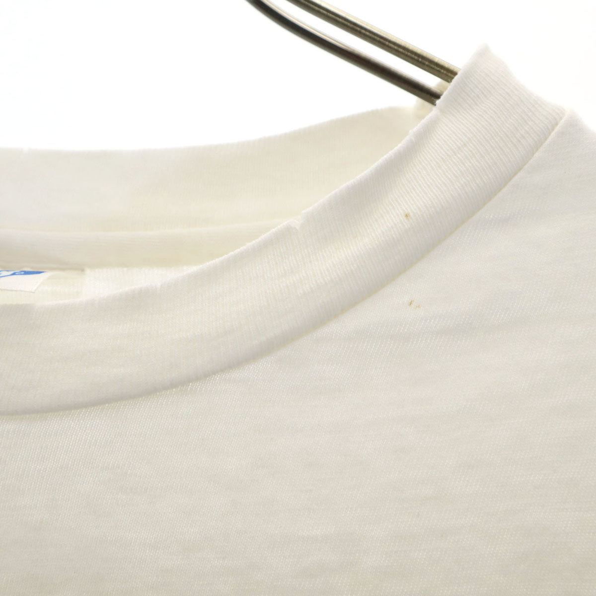 Hanes ヘインズ 80s BEEFY-T USA製 オールド 長袖 Tシャツ XL ホワイト系 ロンT メンズ