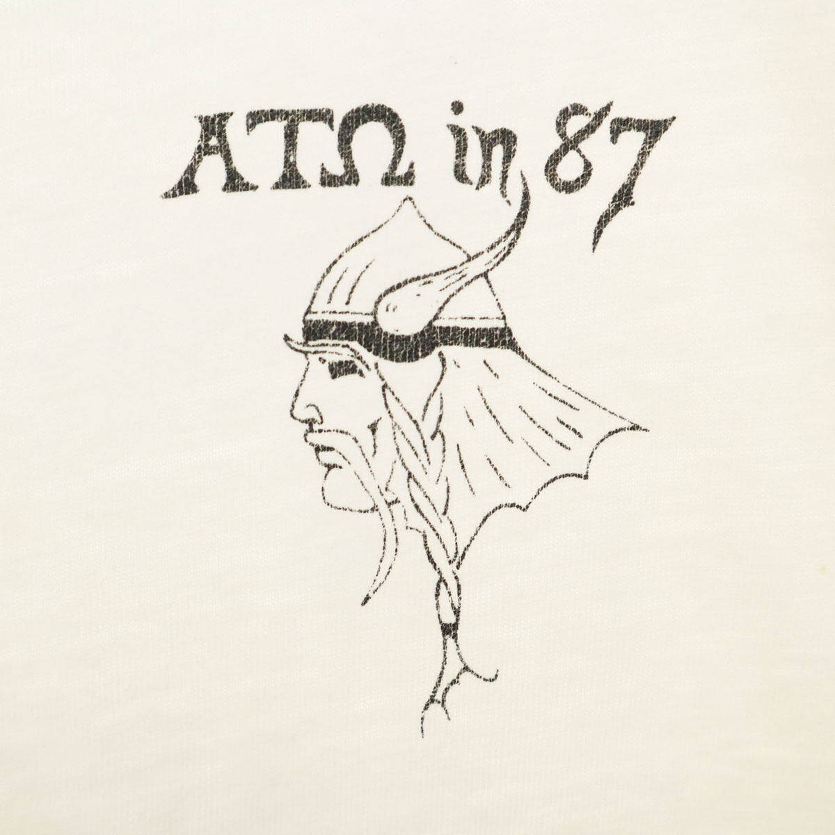 Hanes ヘインズ 80s BEEFY-T USA製 オールド 長袖 Tシャツ XL ホワイト系 ロンT メンズ