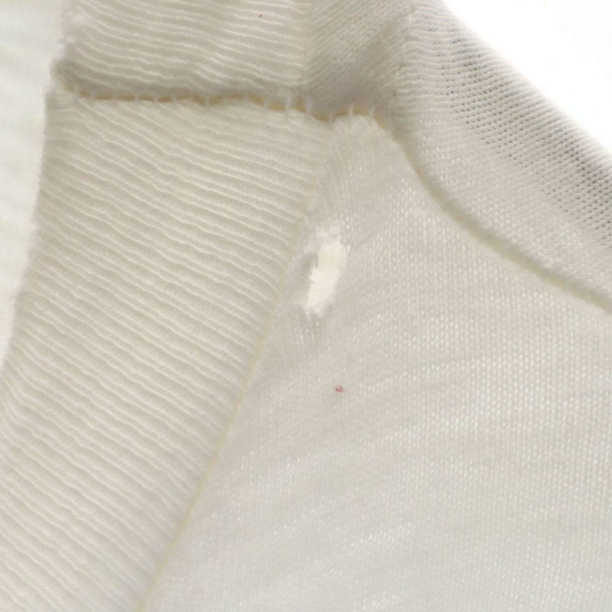 Hanes ヘインズ 80s BEEFY-T USA製 オールド 長袖 Tシャツ XL ホワイト系 ロンT メンズ